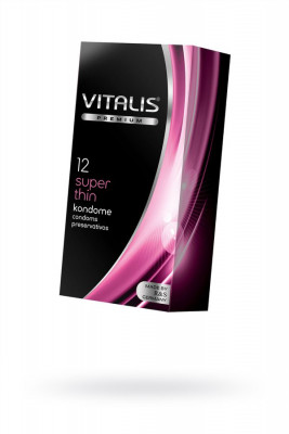 Ультратонкие презервативы Vitalis Premium Super Thin, 12 шт арт. 266