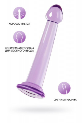 Гибкий нереалистичный фаллоимитатор на присоске Jelly Dildo S арт. 882025-4