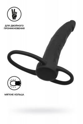 Насадка на пенис для двойного проникновения TOYFA Double Penetration Cock Ring арт. 901414-5