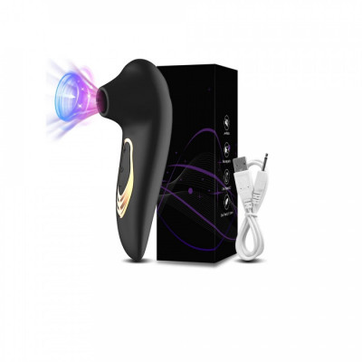 Вакуум-волновой стимулятор клитора арт. GM22-BK