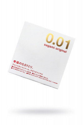 Презервативы полиуретановые Sagami Original 0.01 арт. 741/1