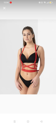 Портупея красная арт. 802454