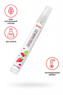 Охлаждающе-возбуждающий оральный спрей Yovee Притягательный дуэт, Мята и клубника арт. 722802