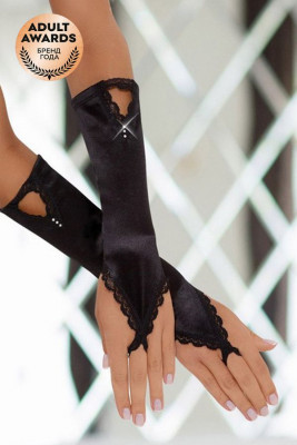 Перчатки атласные короткие SoftLine Collection арт. 771010