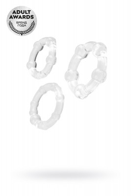 Набор из трех эрекционных колец TOYFA A-toys арт. 769004