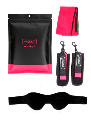 Комплект (маска, наручники, повязка) арт. EK-105