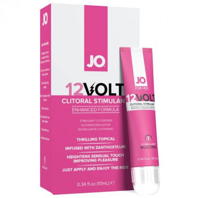 Возбуждающая сыворотка мощного действия JO 12 Volt с эффектом "жидкой вибрации" - 10 мл. арт. JO4121