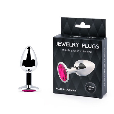Втулка анальная Silver Plug Small Anal Jewerly Plug арт. SS-14