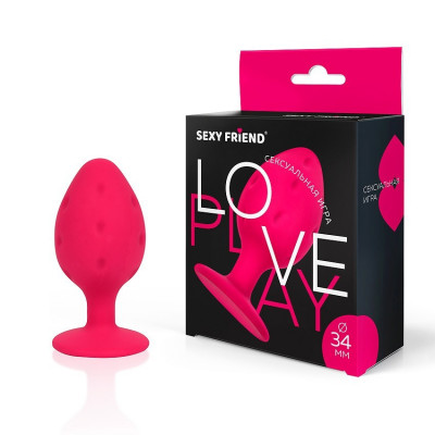 Анальный стимулятор Love Play Sexy Friend арт. SF-40197