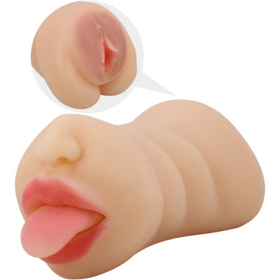 Двусторонний реалистичный мастурбатор Crazy Bull Sarah арт. BM-009240N