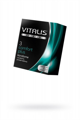 Презервативы VITALIS PREMIUM comfort plus, 3 шт арт. 269