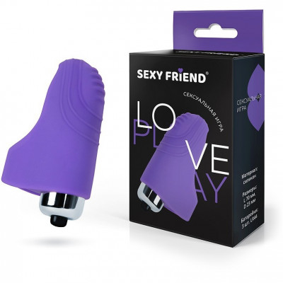 Вибронасадка на палец Sexy Friend Love Play арт. SF-40203
