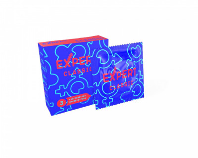 Презервативы классические Expert Classic, 3 штуки