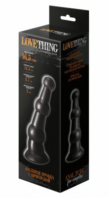 Втулка анальная размер MEDIUM SIZE, L 155 мм, цвет платиновый арт. 427103