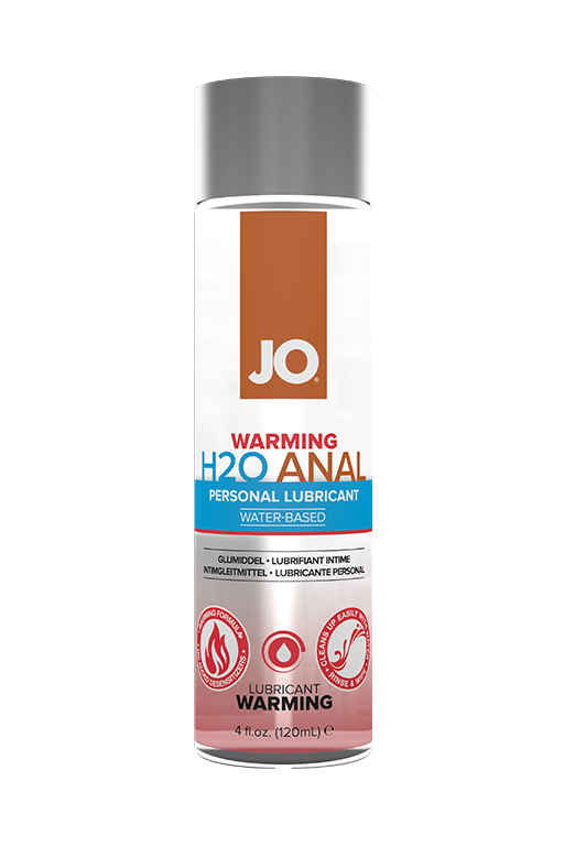 Анальный согревающий лубрикант на водной основе / JO Anal H2O Warming, 4 oz - 120 мл. арт. JO40110