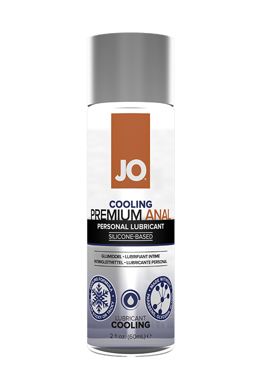 Анальный охлаждающий лубрикант на силиконовой основе/ JO Anal Premium Cooling 2oz - 60мл арт JO40208