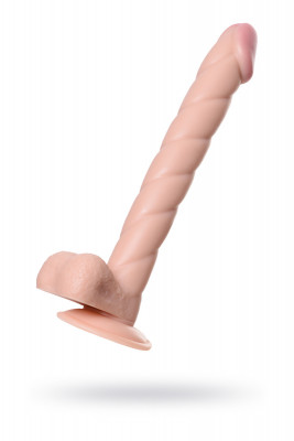 Длинный фаллоимитатор с присоской TOYFA RealStick Nude арт. 582014