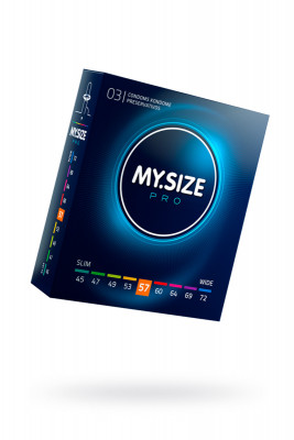 Презервативы увеличенного размера MY.SIZE размер 57 арт. 126