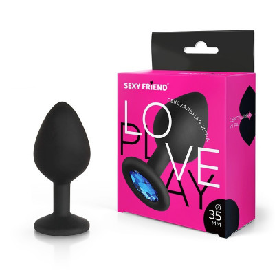 Силиконовая анальная втулка Sexy Friend арт. SF-70501-05