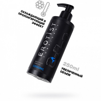 Охлаждающий лубрикант на водной основе Erotist Cooling арт. 541606
