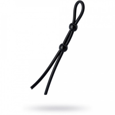 Лассо на пенис с двумя бусинами A-toys by TOYFA арт. 768022