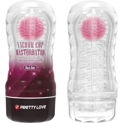 Вакуумный мастурбатор в колбе Vacuum Cup Masturbator Black Hole арт. BM-009249N-1