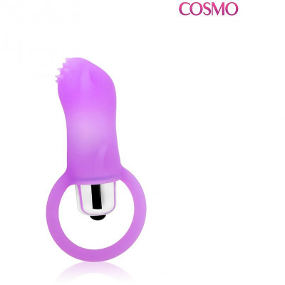 Миниатюрный вибратор с кольцом-ограничителем арт. CSM-23154