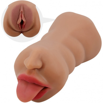 Двусторонний реалистичный мастурбатор Crazy Bull Sarah арт. BM-009240N-1