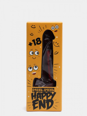Карамельный леденец-эротик в форме члена Очень-очень HAPPY END
