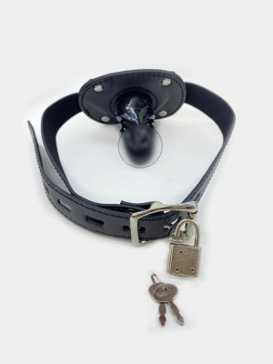 Кляп с маленьким внутренним фаллоимитатором арт. 196492