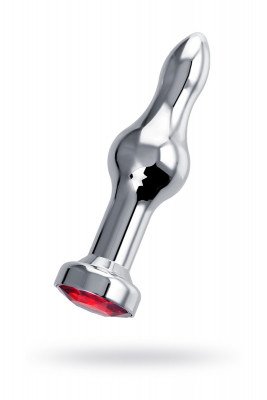 Анальная втулка с кристаллом цвета рубин Штучки-Дрючки арт. 690125