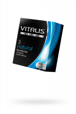 Презервативы классические Vitalis premium, 3 шт арт. 270