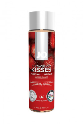 Вкусовой лубрикант JO Flavored Strawberry Kiss, Клубника арт. JO40118