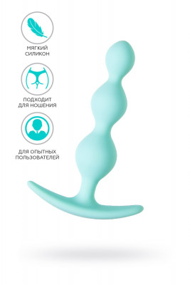 Анальная втулка из трех шариков с ограничителем ToDo by Toyfa Triple арт. 357039