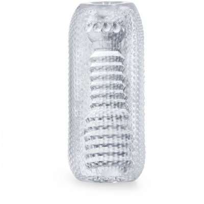 Рельефный мастурбатор Erokey Pocket Pussy арт. M304-CLR