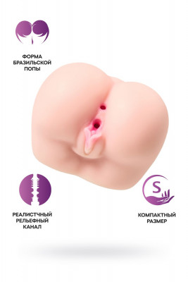Мастурбатор реалистичный Juicy Pussy by TOYFA Paula, TPE, телесный, 15 см арт. 893041