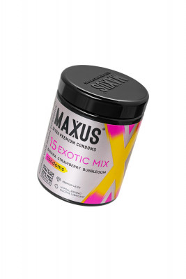Презервативы Maxus EXOTIC MIX,  латекс, ароматизированные 15 шт. арт. 402