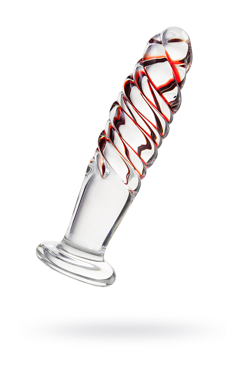 Анальная втулка Sexus Glass, стекло, прозрачная, 15,5 см, Ø 3,5 см арт. 912199