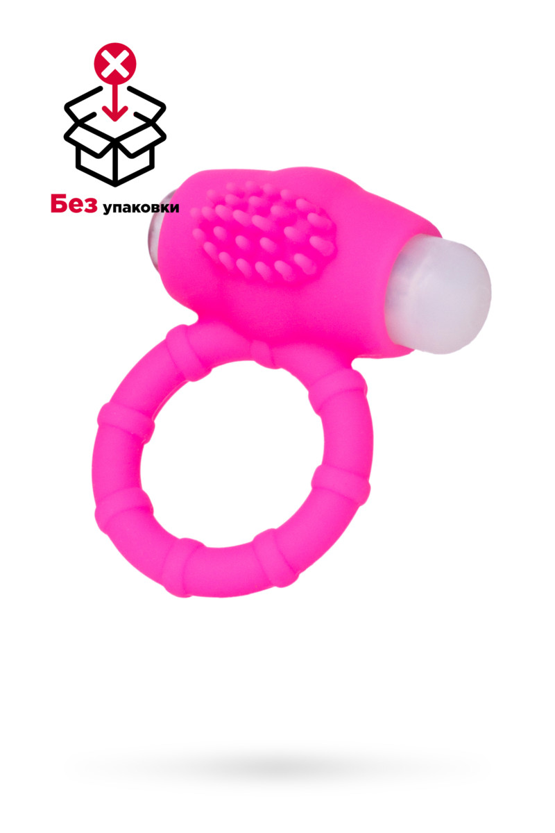 Эрекционное кольцо на пенис, силикон, розовое арт. 351042
