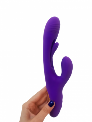 Многофункциональный вибратор-кролик арт. ZD037-PU