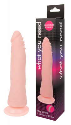 Фаллоимитатор гнущийся на присоске арт. EE-10215