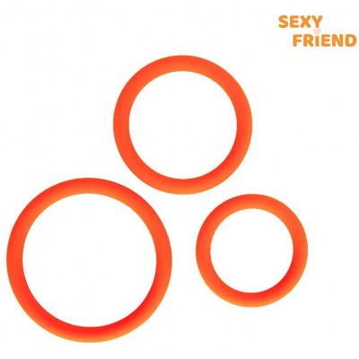 Кольца эрекционные разного размера Sexy Friend арт. SF-70242-08