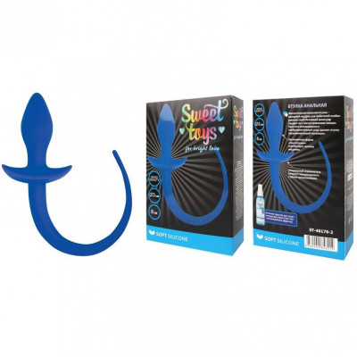 Втулка анальная с эргономичной формой и безопасным основанием арт. ST-40176-2