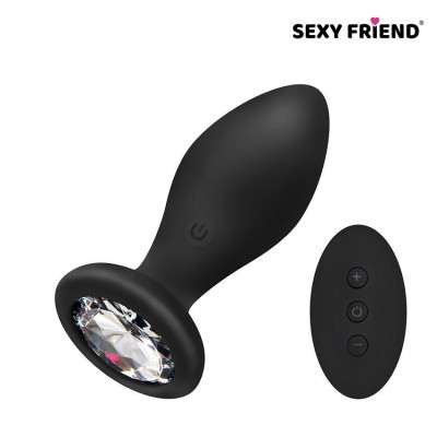 Втулка с вибрацией и пультом ДУ Love play Sexy Friend арт. SF-70503-01