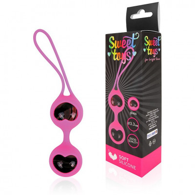 Вагинальные шарики из силикона с петлей Sweet Toys арт. ST-40134-6
