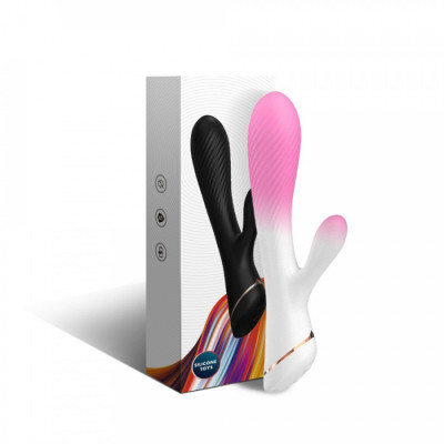 Вибратор-кролик с клиторальным стимулятором арт. USK-V25