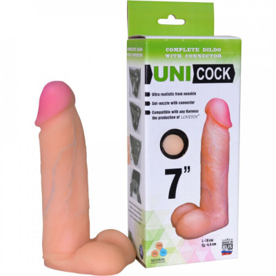 Насадка для страпона Harness Uni Cock 7 арт. 082303