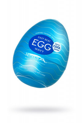 Нереалистичный мастурбатор-яйцо с охлаждающим эффектом TENGA Egg Cool арт. EGG-001C