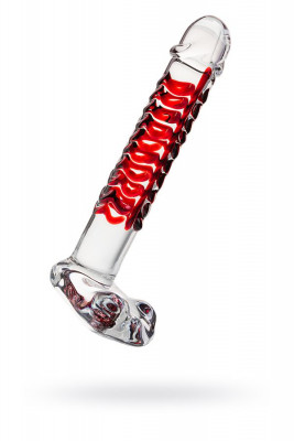 Фаллоимитатор оригинальной формы из прочного стекла Sexus Glass арт. 912023