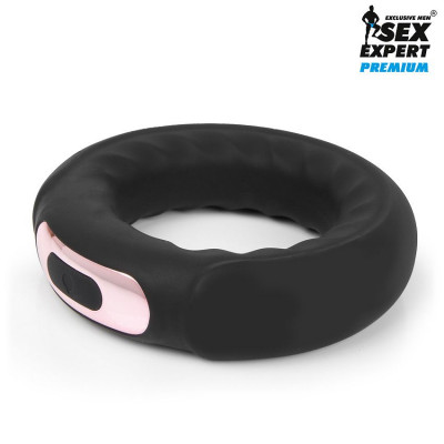 Эрекционное кольцо с вибрацией Sex Expert Vibe Ring арт. SEM-55211
